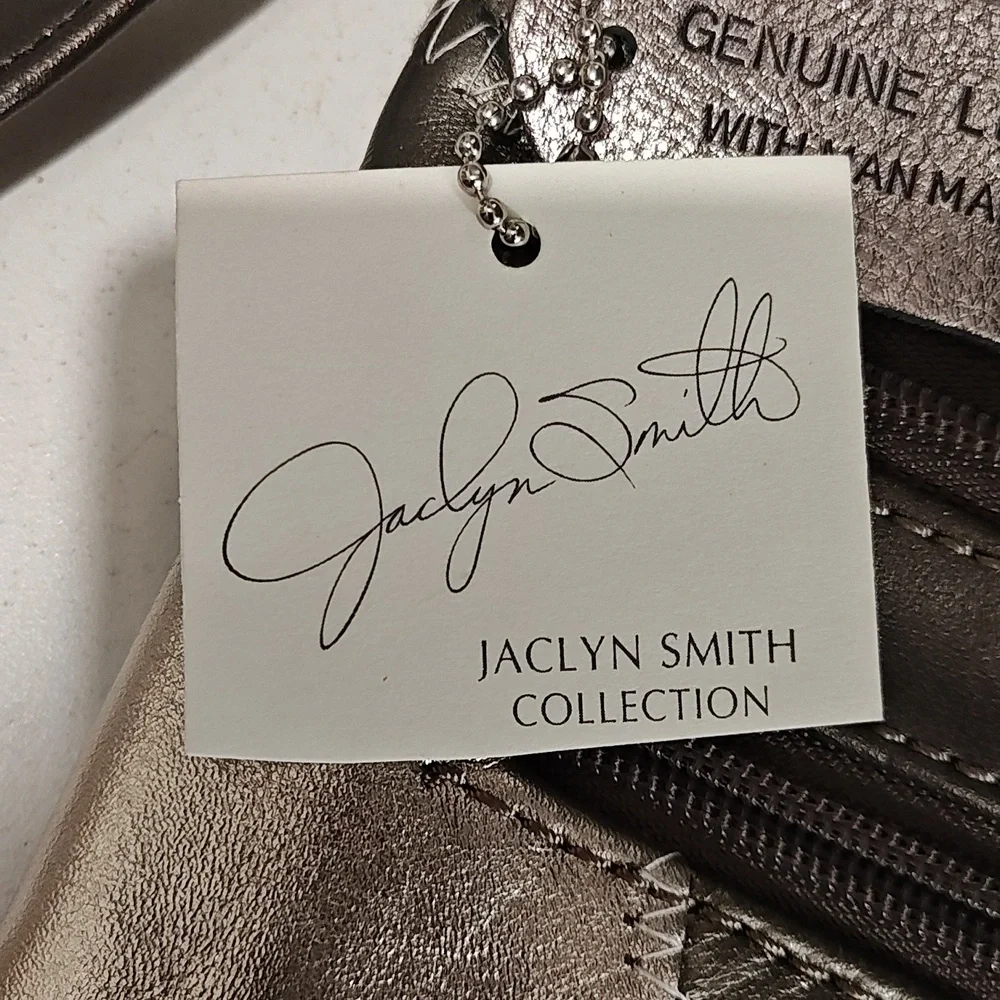 Jacklyn Smith Crossbody Bag - Vintage With Original Tag! Genuine leather - Picture 8 of 9